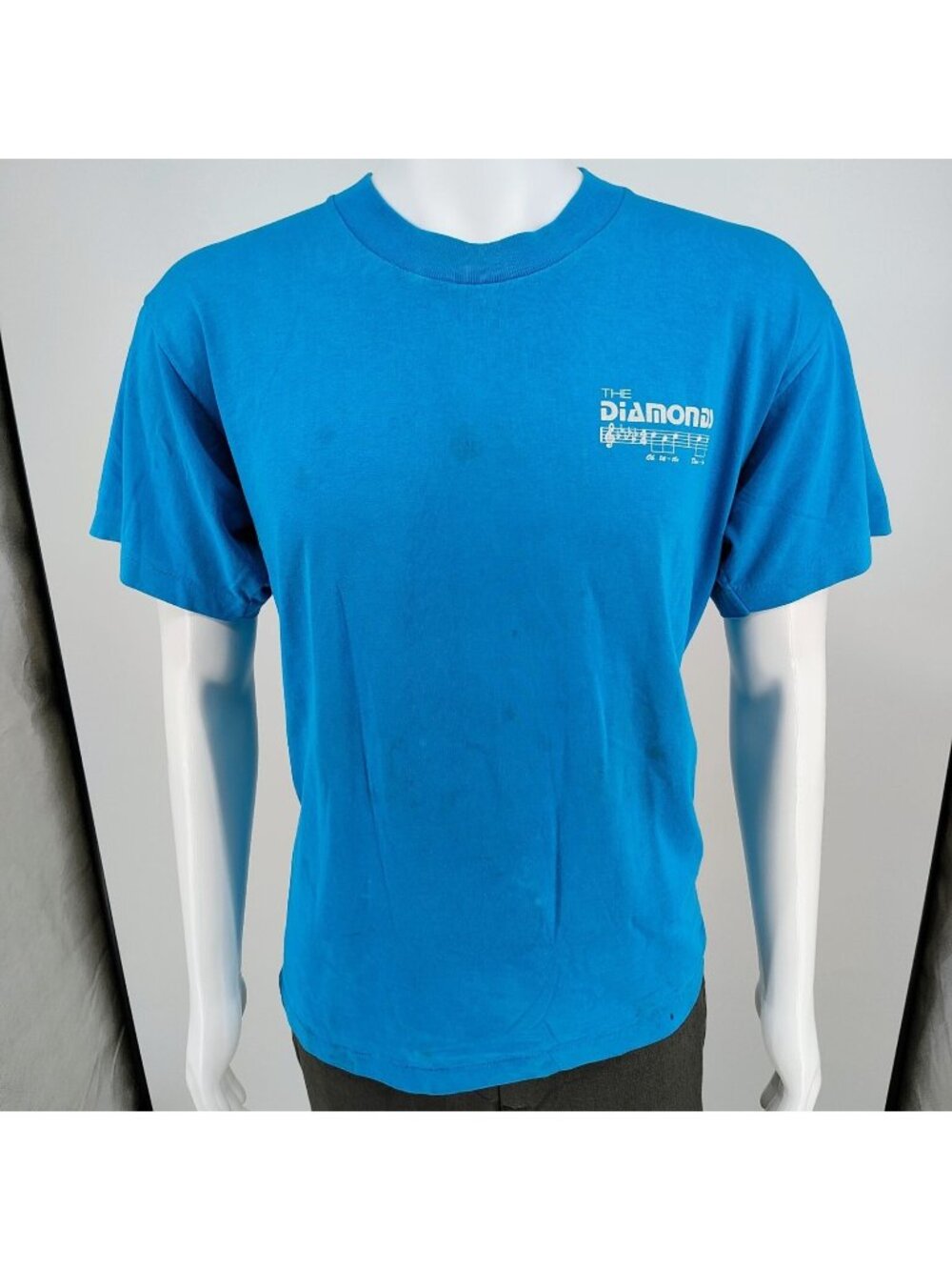 Thrashed Vintage Single Stitch The Diamonds Oh lit-tle Dar-Lin Band T-Shirt (XL)